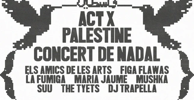 Act X Palestine - Concert De Nadal: