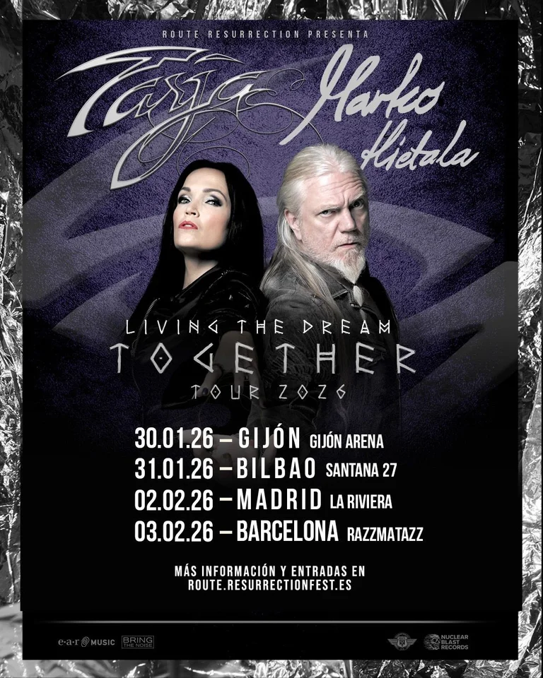 Tarja & Marko Hietala - Living The Dream Together Tour 2026
