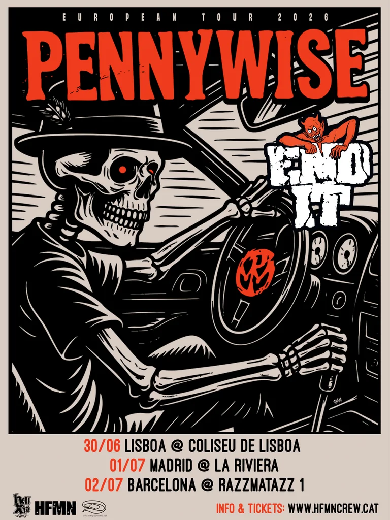 Pennywise - Europe Tour 2026 + End It