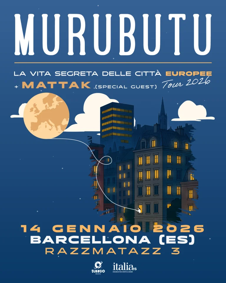 Murubutu - La Vita Segreta Delle Città Tour 2026
